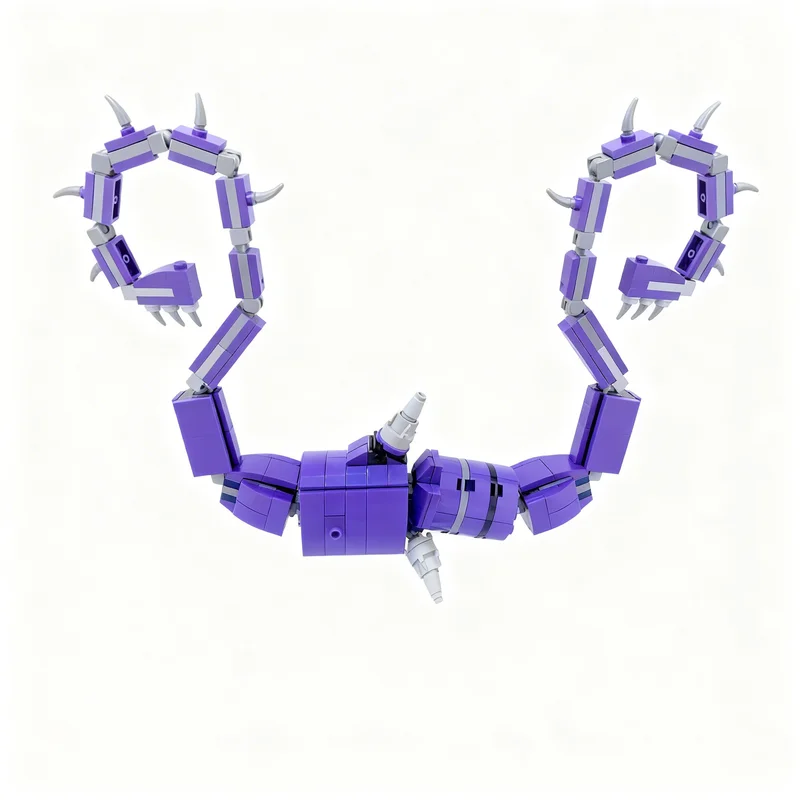 2040pcs MOC Hedgehog Metal Overlord Model Christmas Gift Collectible Display DIY Assembly Collection And Ideas