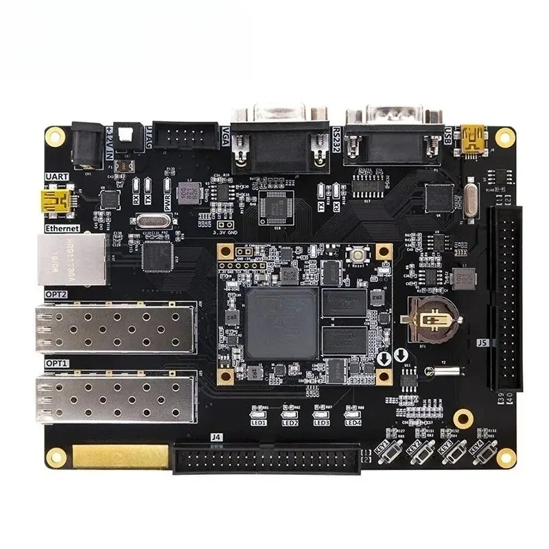 AX7102 7 XC7A100T FPGA Development Board A7 SoMs SFP Gigabit Ethernet VGA Evaluation Board