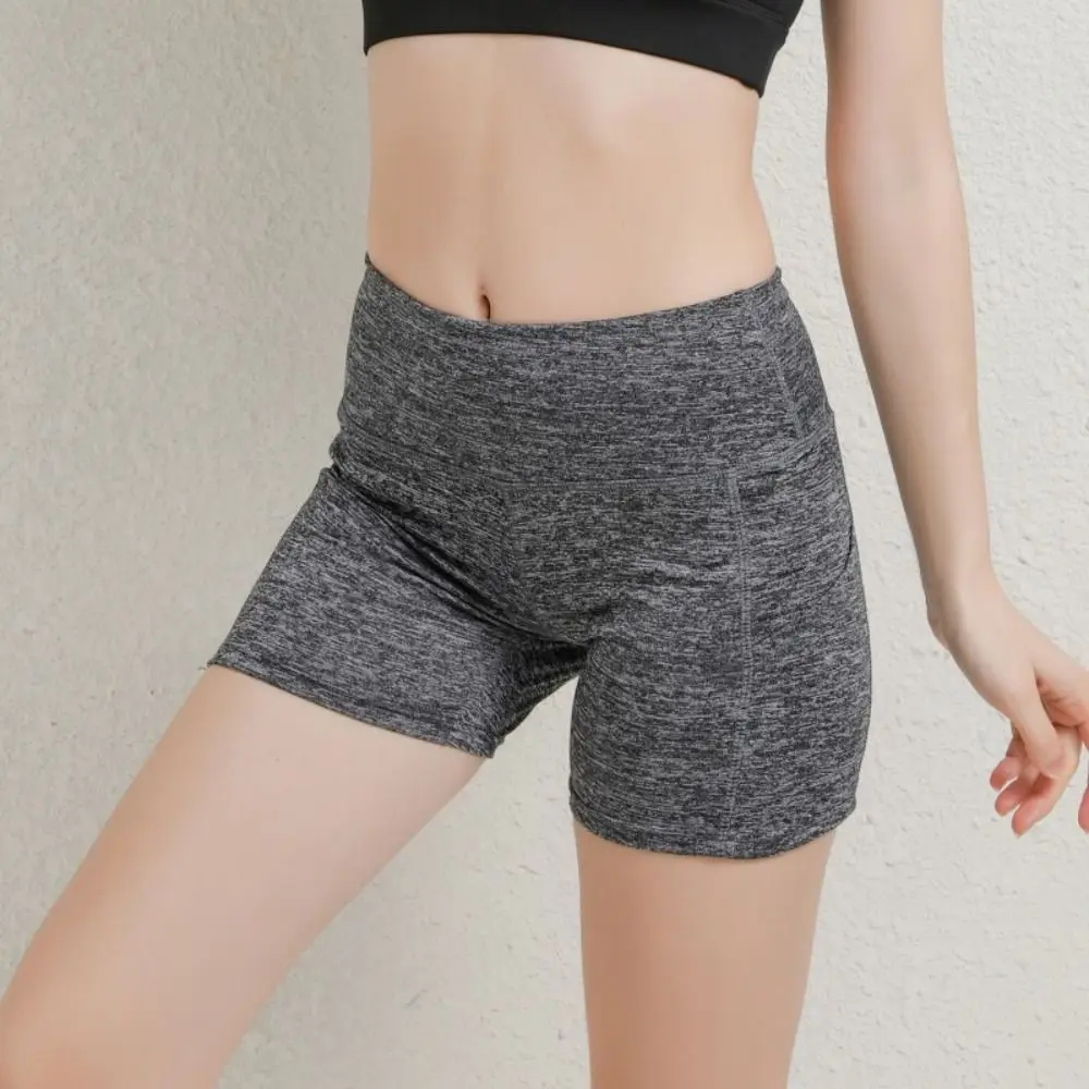 High Waist Ultra Strong Elasticity Short Yoga Pants 7 Colors Nylon Yoga Short Pants S/M/L/XL/XXL High Waist Shorts Yoga