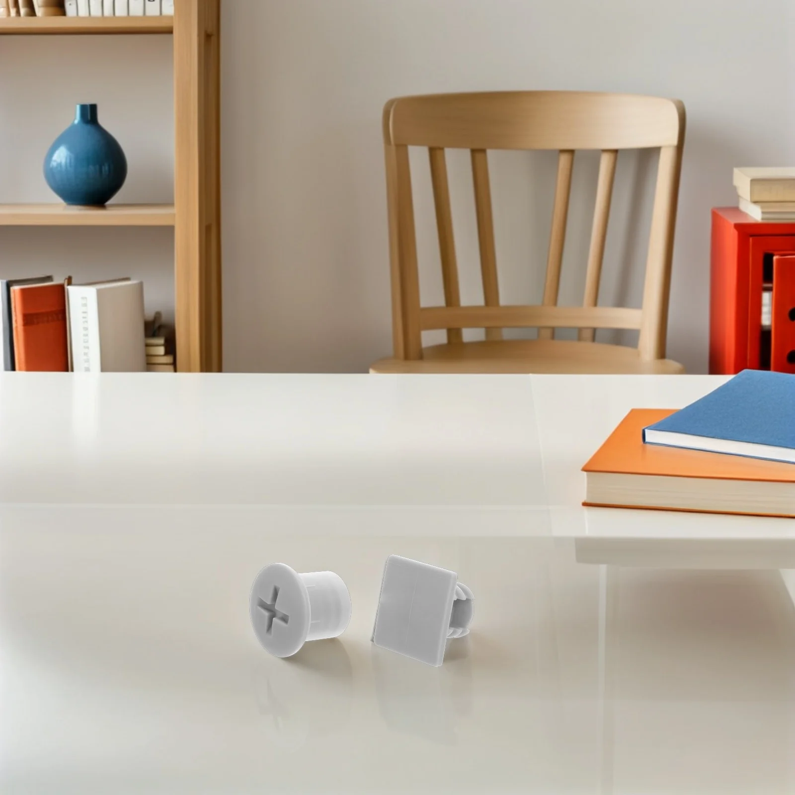 4 مجموعات من غطاء تثبيت الشريحة غطاء برغي بلاستيكي متين لقطع غيار معدات الملعب الداخلية والخارجية