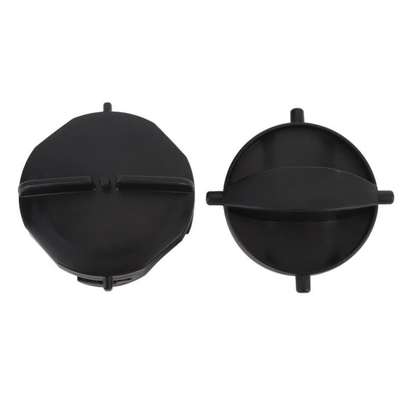 2pcs RV Sewer Cap Leakproof Snap On Double Ear Type Anti Aging Plastic Sewer Hose Cap For RV Sewer System