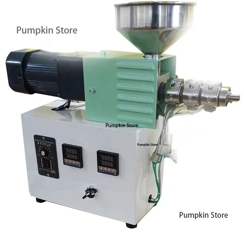 

Single Screw Extruder Desktop Plastic Injection Molding Machine Polymer Material PP ABS Extrusion Small Extruder 110V/220V SJ15