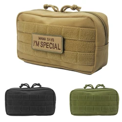 EDC Waist Bag Outdoor Camping EDC Tool Pouch Wallet Fanny Backpack Phone Bag Nylon Molle Hunting Waist Belt Pocket