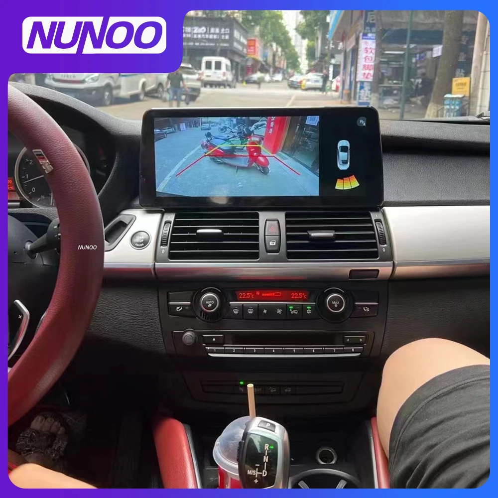 Nunoo Android 14 Auto Radio Player For BMW X5 E70 X6 E71 2006-2013 Apple Carplay Automotive Multimedia Touch Screen GPS Navi DSP