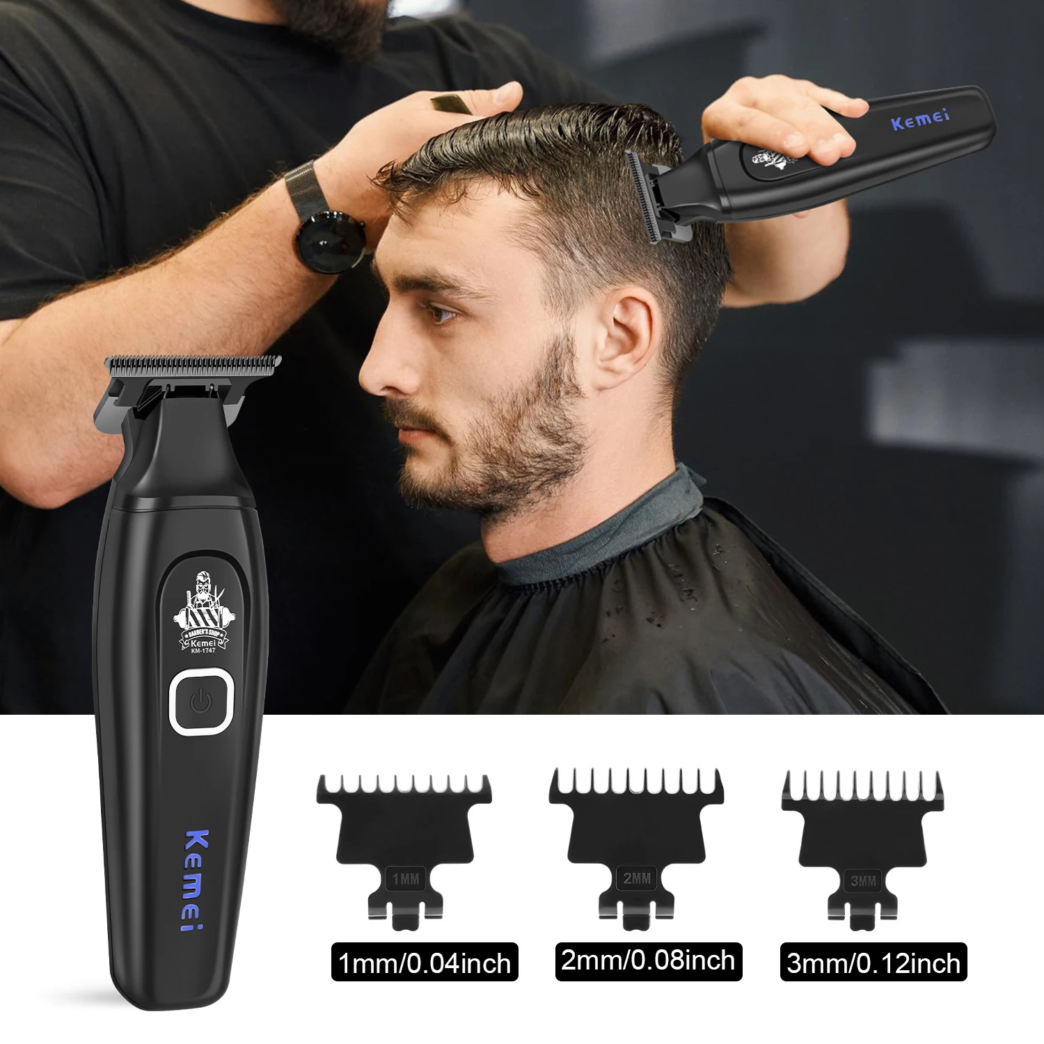 

Профессиональные беспроводные машинки для стрижки резьбы, электрическая бритва для перезаряжаемых машин для стрижки волос для мужчин, профессиональные машинки для стрижки и триммеры