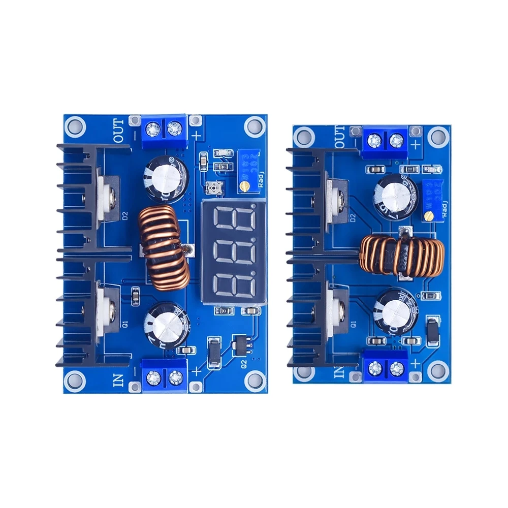 LED Voltmeter PWM Adjustable 4-36V To 1.25-36V Step-Down Board Module XL4016 8A 200W DC-DC Power drop Module