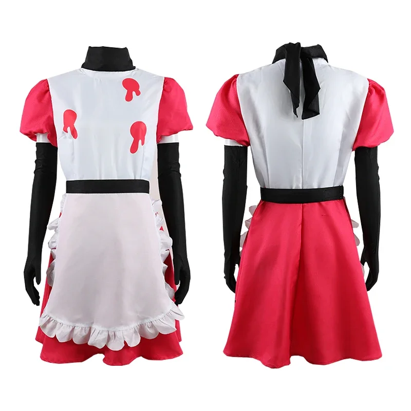 Niffty Anime Hazbin Niff Cosplay Costume Costume mignon diable Roleplay vêtements uniforme hôtel Cosplay Halloween
