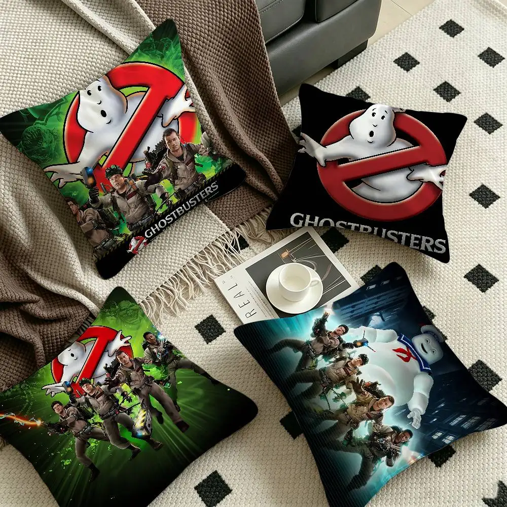 Movie G-Ghostbusters Pillow Cover Design cushion Cover decor Holiday Decorati
