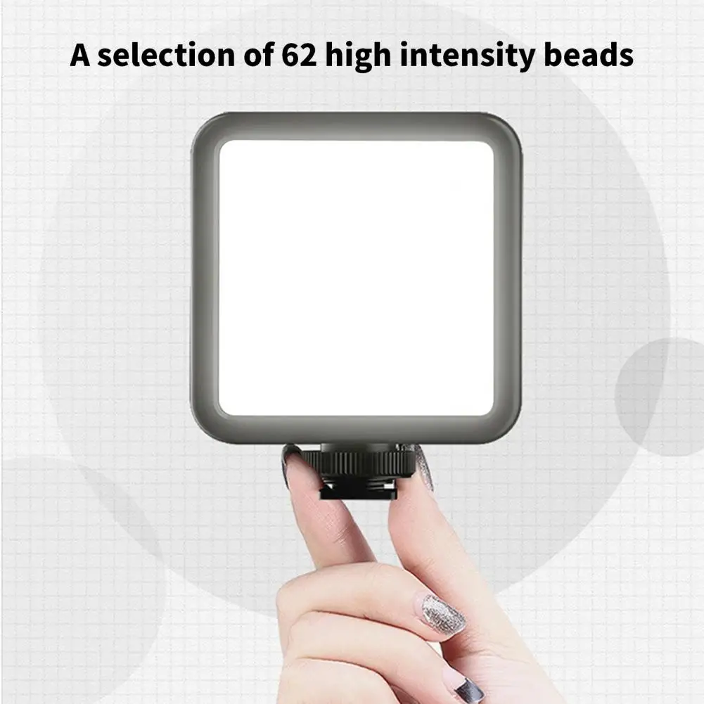 Video Lights Mini LED Camera Light Triple Colors Fill Lights High Light Efficiency Spliceable Panel Lamp Indoor Live Light