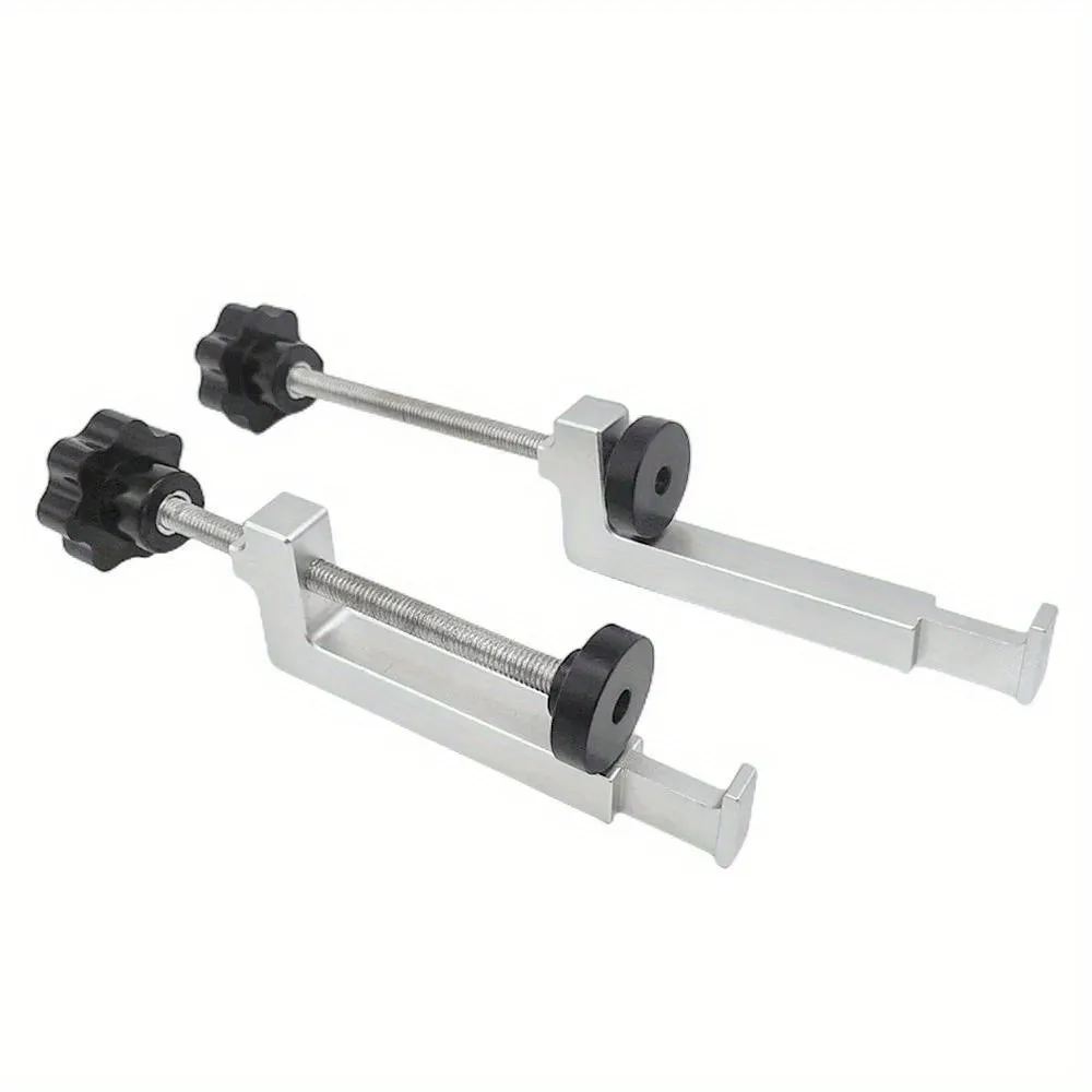 

Стабильный настольный зажим с Т-образным пазом, универсальный зажим для направляющей настольной пилы, регулируемый фиксированный зажим из алюминиевого сплава, плотник