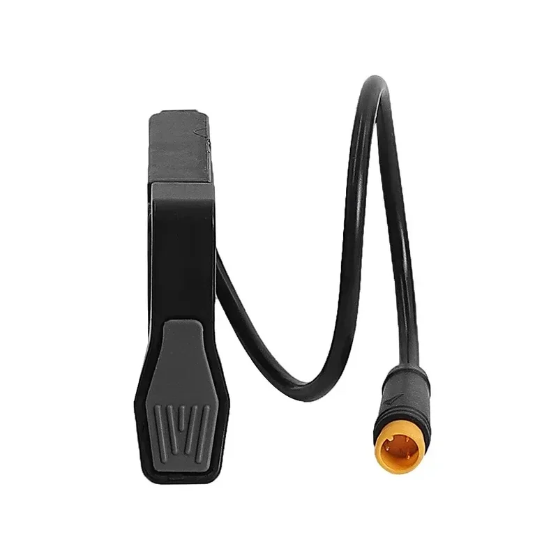 Electric Bicycle 3‑Pin Connector 36V‑72V Left Right Thumb Throttle, 22mm Accelerator Handle for E‑Bike Scooter