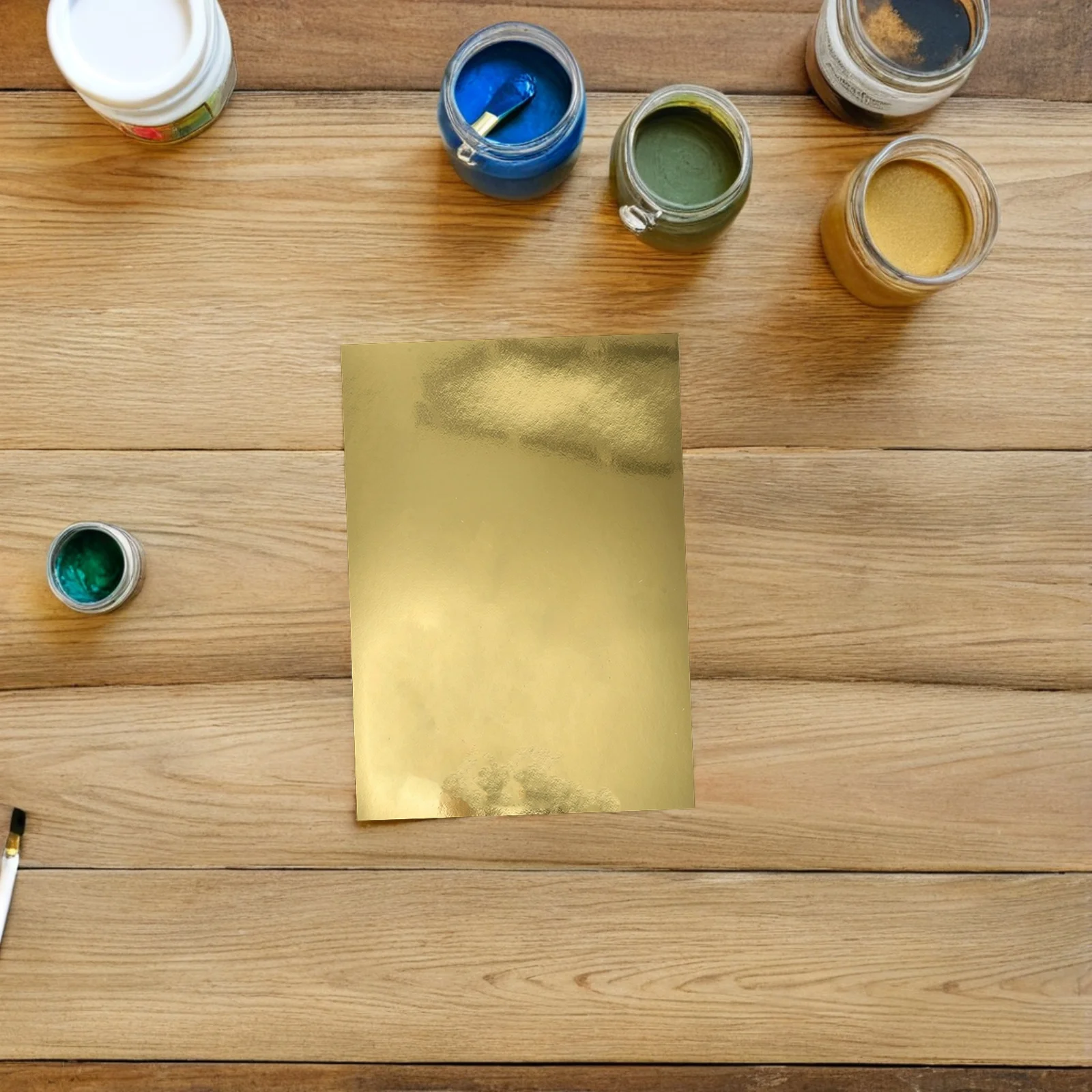 70 шт., золотая зеркальная картонная бумага A5, металлические светоотражающие листы для рукоделия, декоративные приглашения для скрапбукинга, детское искусство