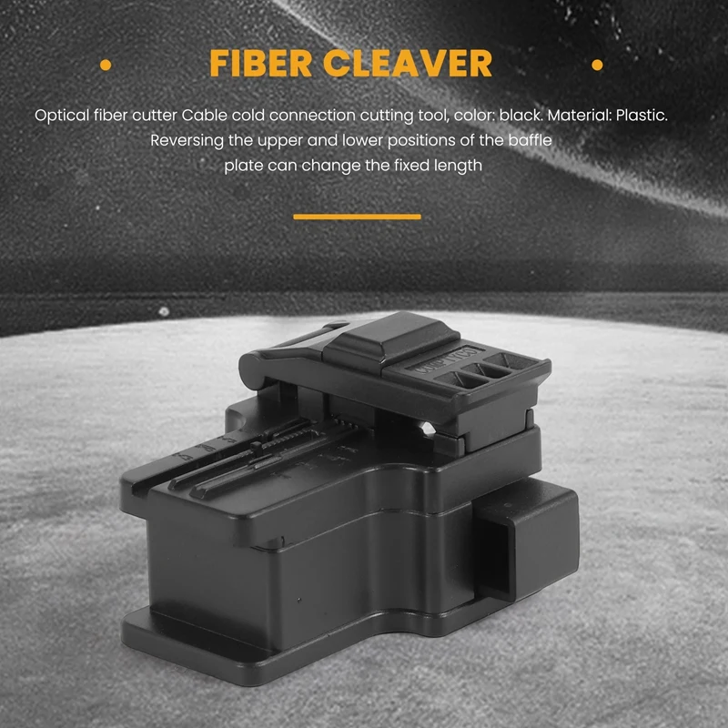COMPTYCO AUA-X01 FTTH MINI Optical Fiber Cleaver ABS Small High Precision Fiber Cutter Cable Cold Connection Cutting Tool