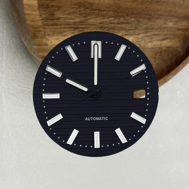 GMOGAR الأخضر مضيئة بدون شعار 30.5 مللي متر ساعة الطلب مناسبة ل PP نوتيلوس NH35 NH36 NH38/70 ساعة يد تعمل بالحركة اكسسوارات ساعة