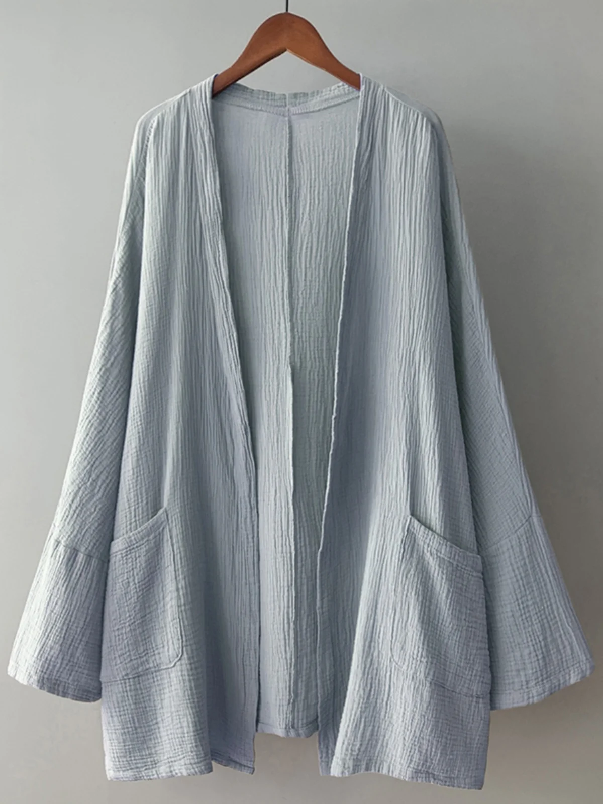 Loose Women's Cotton Linen Open Cardigan Jaet Early Autumn New Chinese Sle Cool Sensation Outerwear Zen Clothes Top