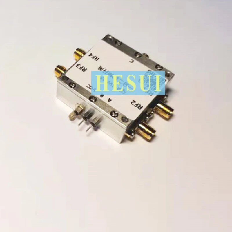 0.1-6GHz SP4T RF switches all four microwave electronics for high isolation