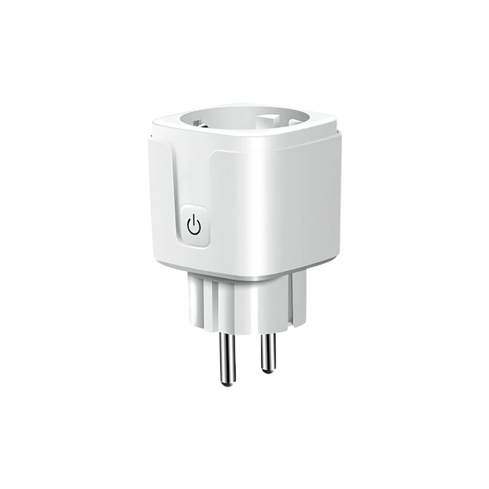 16A 20A EU/UK Smart Socket WiFi Smart Plug With Power For Smart Life App Monitoring Timing Function and Voice Control
