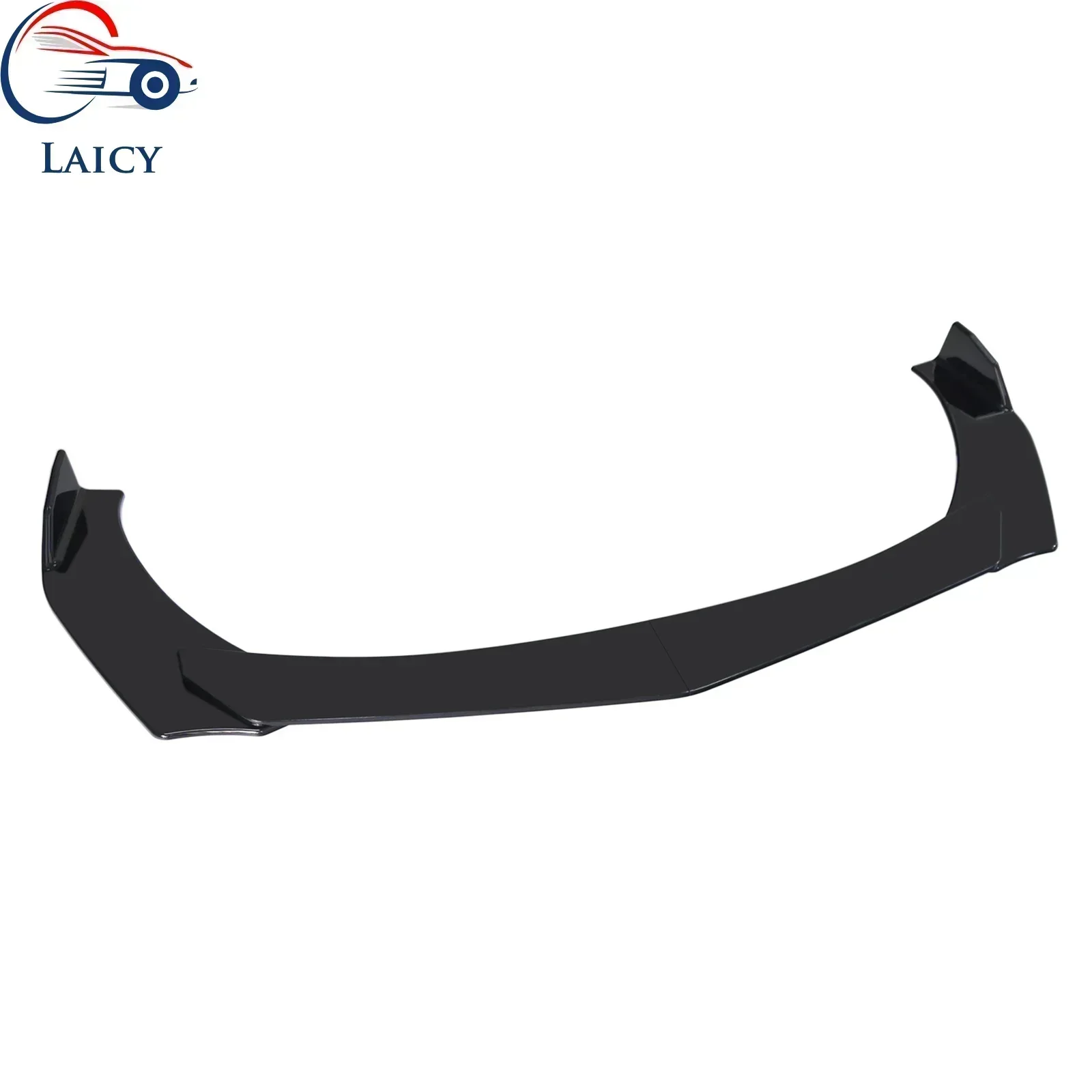 LAICY For HIGHLANDER Car Front Bumper Lip Body Kit Canard Lip Diffuser Spoiler Anti Scratch Auto Accessories Black