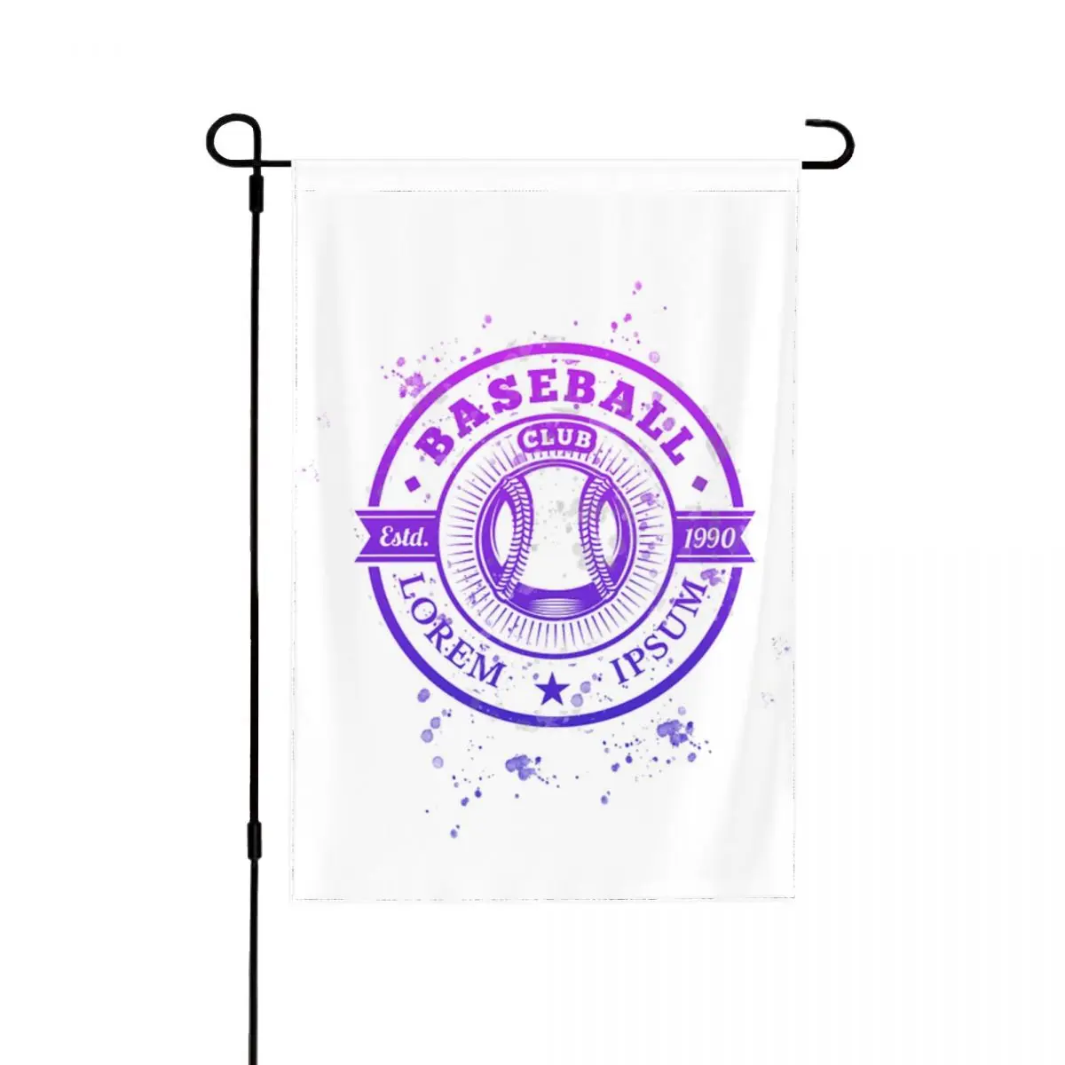 Drapeau de jardin personnalisé MercedesBenz W124, décoration de chemin de jardin, drapeau de jardin