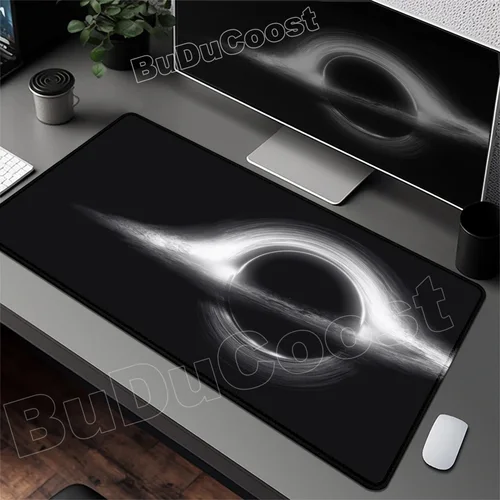 Imagen 2 del producto Alfombrilla de ratón con agujero negro interestelar espacial, alfombrilla XXL para teclado de ordenador, alfombrilla de escritorio para Gamer, alfombra de oficina, alfombrilla para mesa, alfombrillas de escritorio