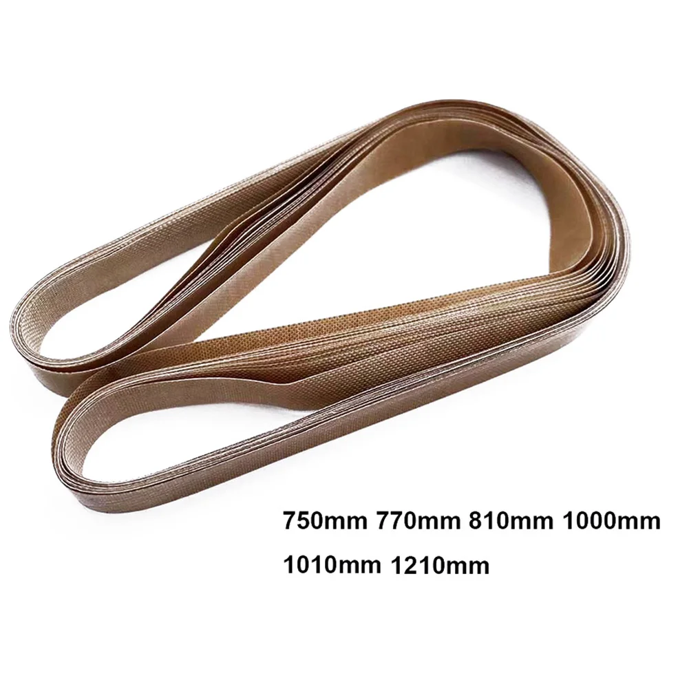 10Pcs PTFE Belt For FR-900 FR770 Continuous Sealer 750x15 770x15 810x15 Conveyor Belt Brown  For FR-900 FR-980 FR-770 FR-810