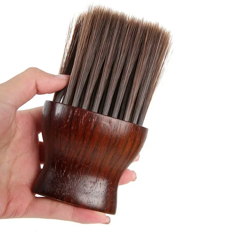 

Soft Hairbrush, Neck Face Duster Brushes, Professional Hairdressing Styling Tools for Salon Hair Cutting