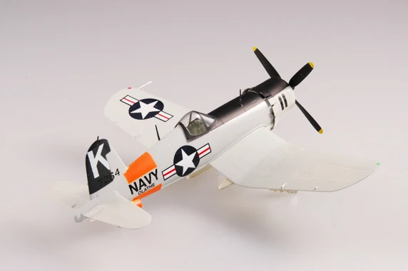 Easymodel 37240 1/72 Corsair Fighter Kansas Coast Guard 1956 Assembled Finished Military Static Plastic Model Collection or Gift