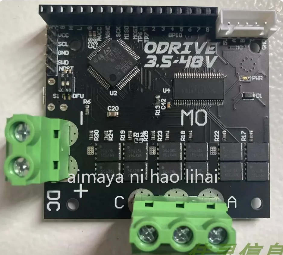 ODrive-3.5 Single Driver Brushless Motor Controller High Performance FOC BLDC Servo Driver for Robotics DIY