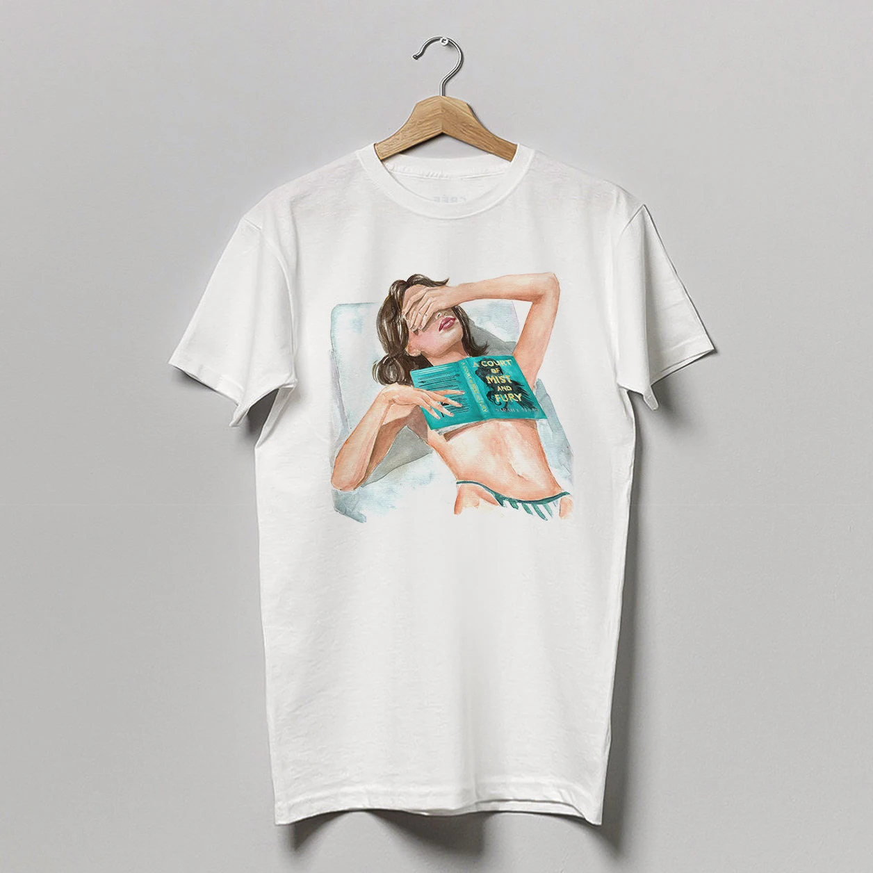 T-shirt libro Fourth Wing T-shirt Bookish Opzioni per capelli e pelle Y2k Streetwear Top