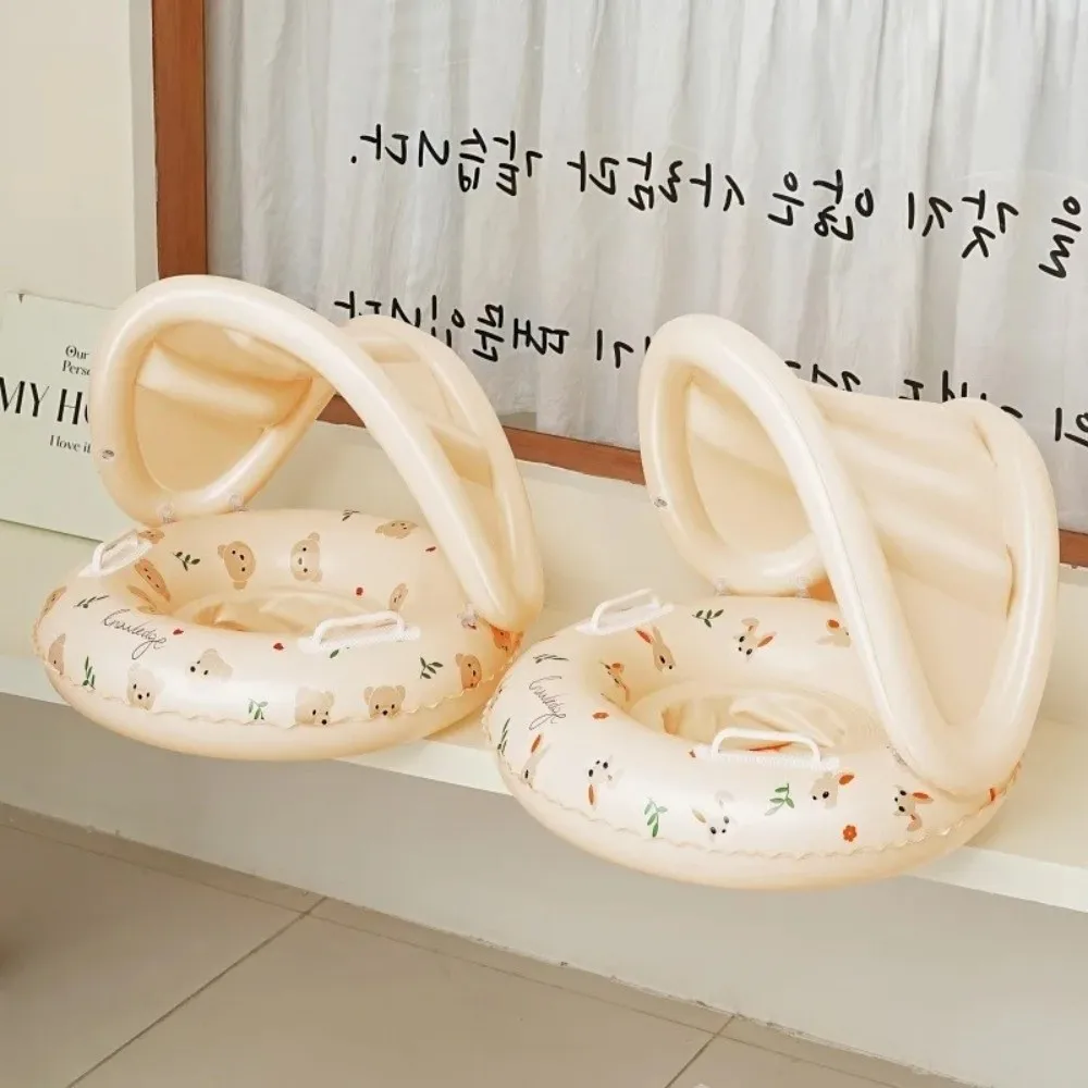 Safe Inflatable Pool Float Tube Shape Water Play Baby Swim Ring Seat Ring Swimming Circle Beach