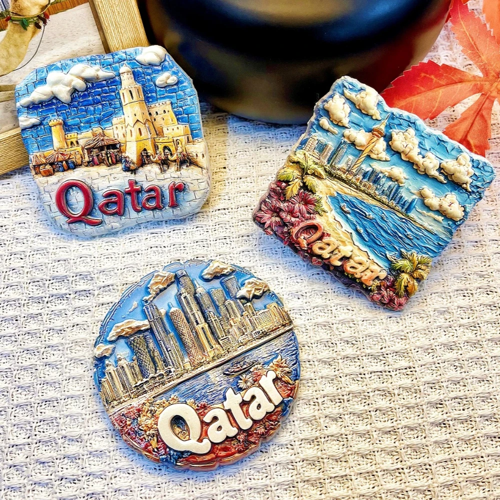 3D Printing Qatar - Magnet Kulkas 3D Qatar, Ornamen Cetak