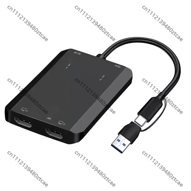 USB3.2 Test Hub Tester Tool, Current Voltage Detector For Type‑C USB2.0 Port Quick Function Performance Check Modding Spare Part
