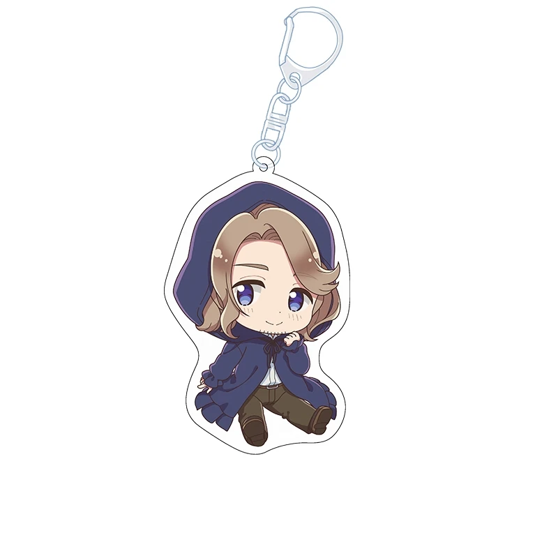 Anime Axis Powers Hetalia Acrylic Keychain North Italy Germany Cute Backpack Pendant Accessories Decor Gifts
