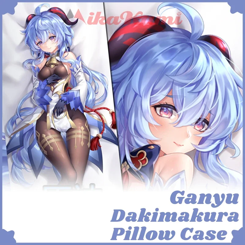 

Ganyu Dakimakura Genshin Impact Game наволочка обнимающая все тело сексуальная наволочка наволочка домашнее постельное белье Декор отаку подарок