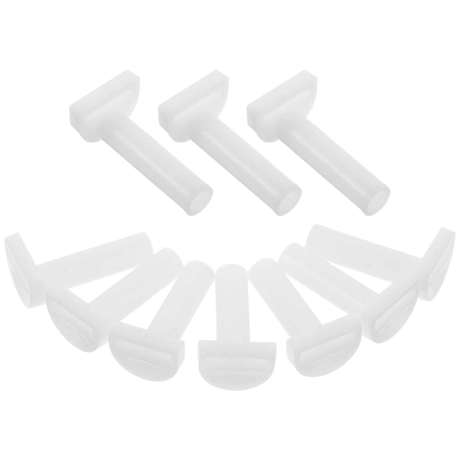 

10pcs Outdoor Umbrella Beads Durable Canopy Replacement Parts Frame Black Camping Patio Accessories Spare Connector Tent Pole
