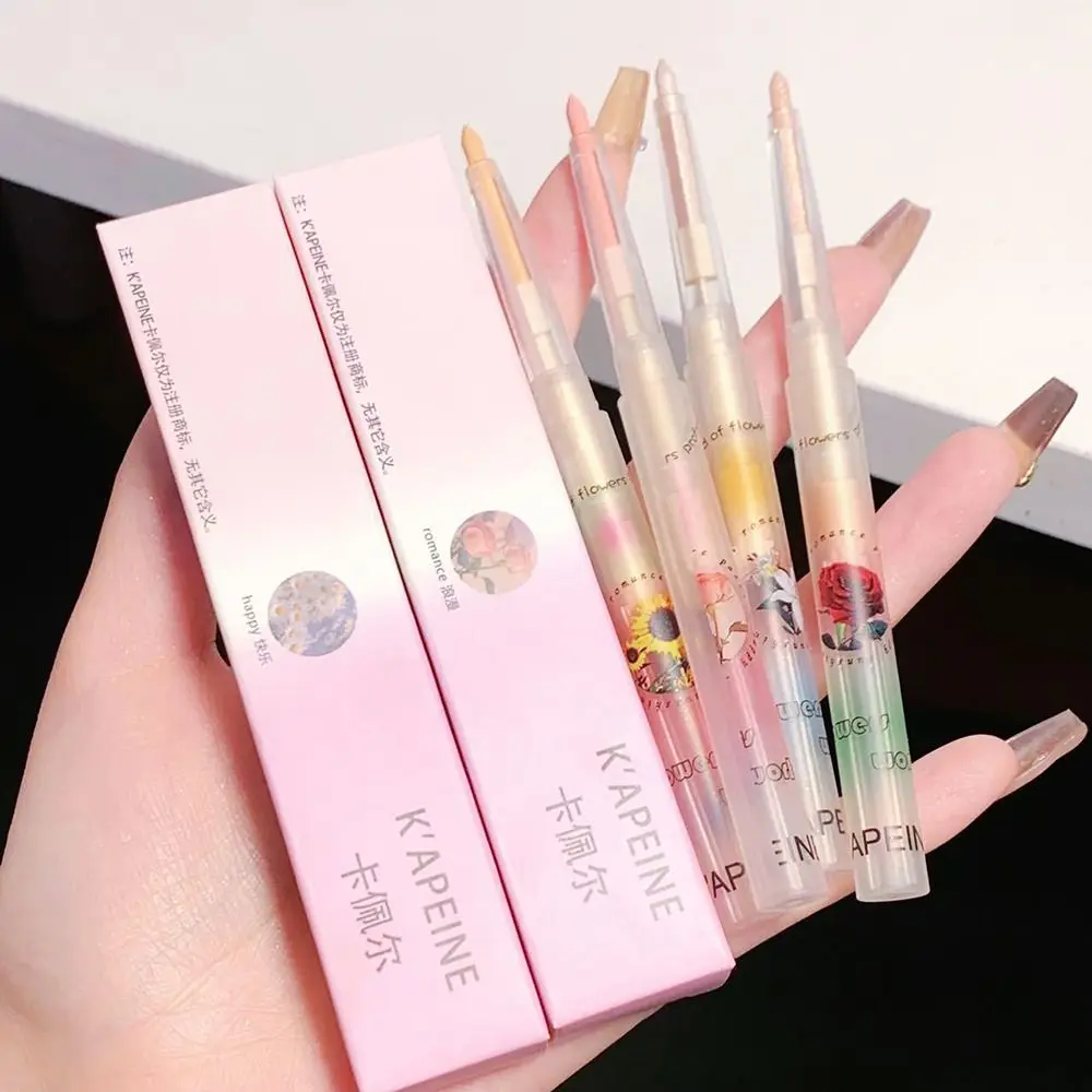 Nature Lying Silkworm Pen Long Lasting Pearlescent Brighten Fruit Shadow Pen Waterproof Non-smudging Highlighter Pen Women