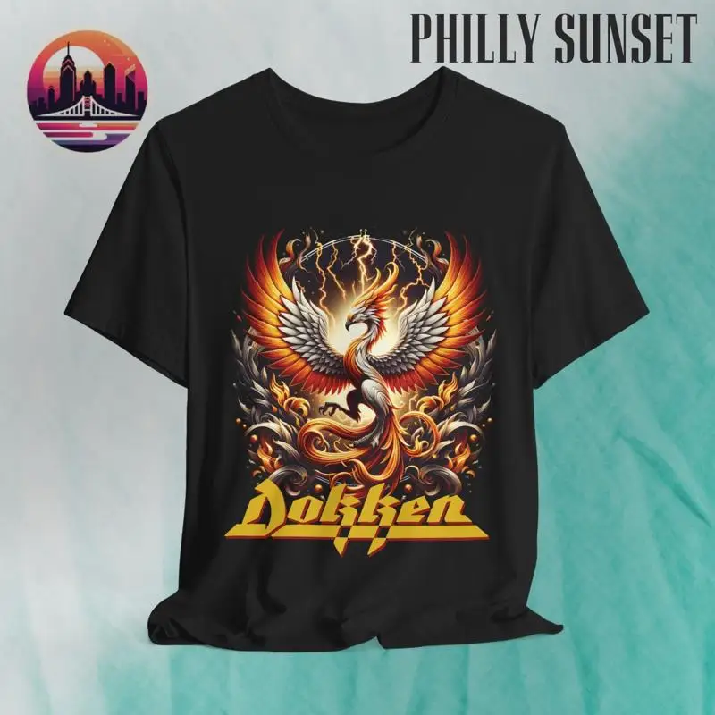 Camiseta hecha a fan de Dokken Band, Heavy Metal, Don Dokken