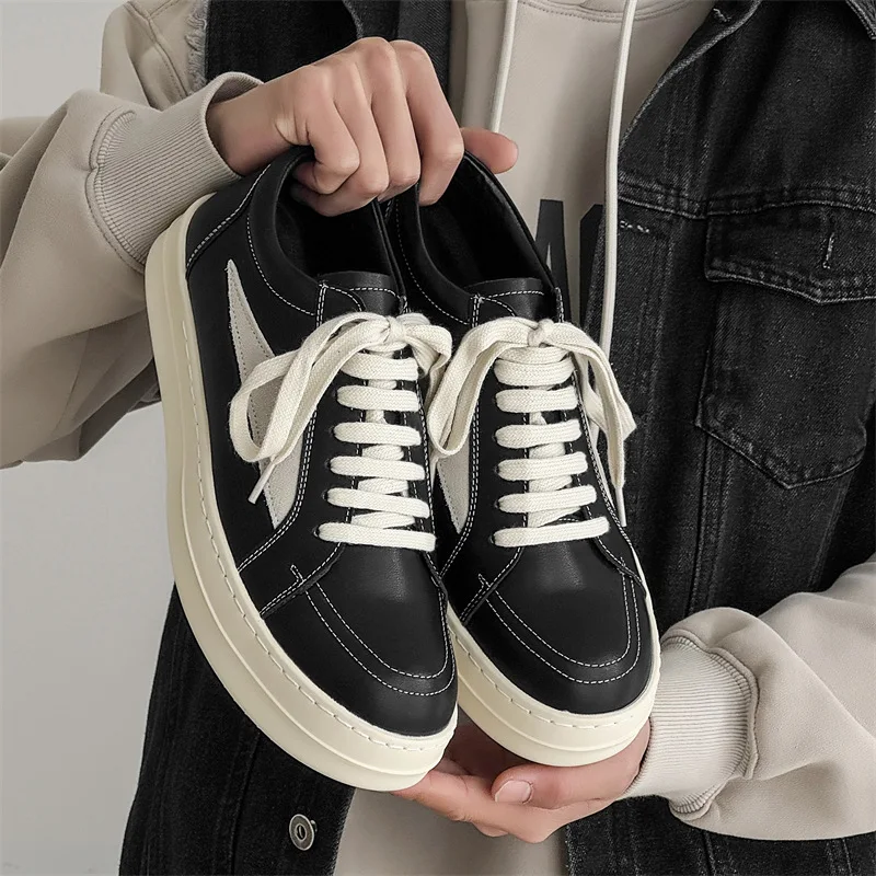 

Men Casual Shoes Classic Skateboard Footwear Stylish Design Dress Shoes Versatile Sneakers New Male Tenis Masculino Size 38-46