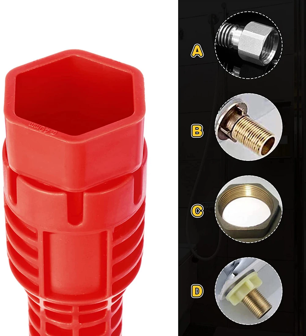 Neue 8-in-1 Multi Key Flume Magic Wrench Sink Sanitär Werkzeuge Magic Wrench Mehrzweckschlüssel Englisch Schlüssel Sanitär Schlüssel Werkzeug – Detail 5