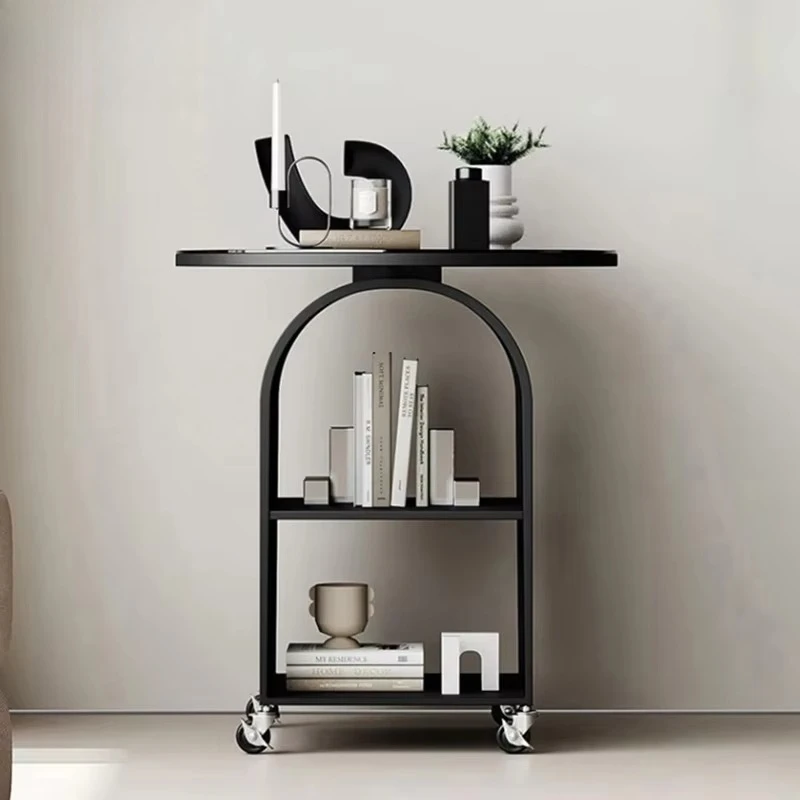 

Simple Design Wholesale Price Custom Small Round Side Table with Glass Table Top Black Modern Sofa Side Tables for Living Room