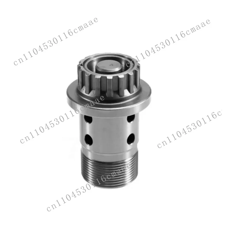 High custom carbon steel numerical control turning parts with rotary broaching function