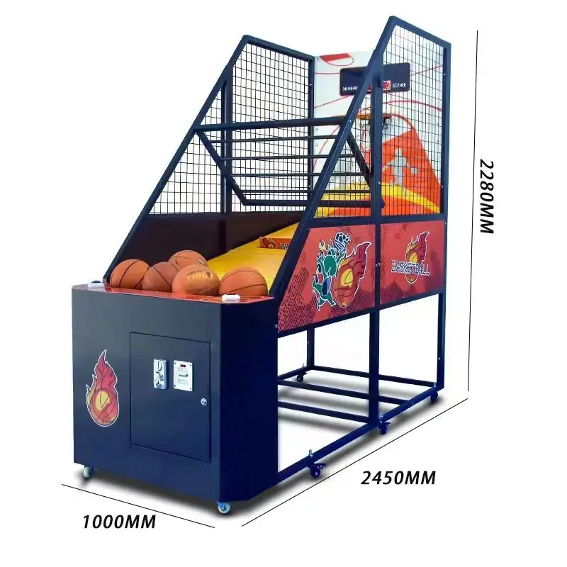 

New Design Good Quality Interesting Elements Basketball Arcade Coin Operated Game Machine Options Basketball Machine