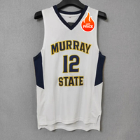 2025 3d Summer Hot Selling Basketball Men's Oversize 12 Jas Morant Murray State Breathable Athletics Street Sportswear