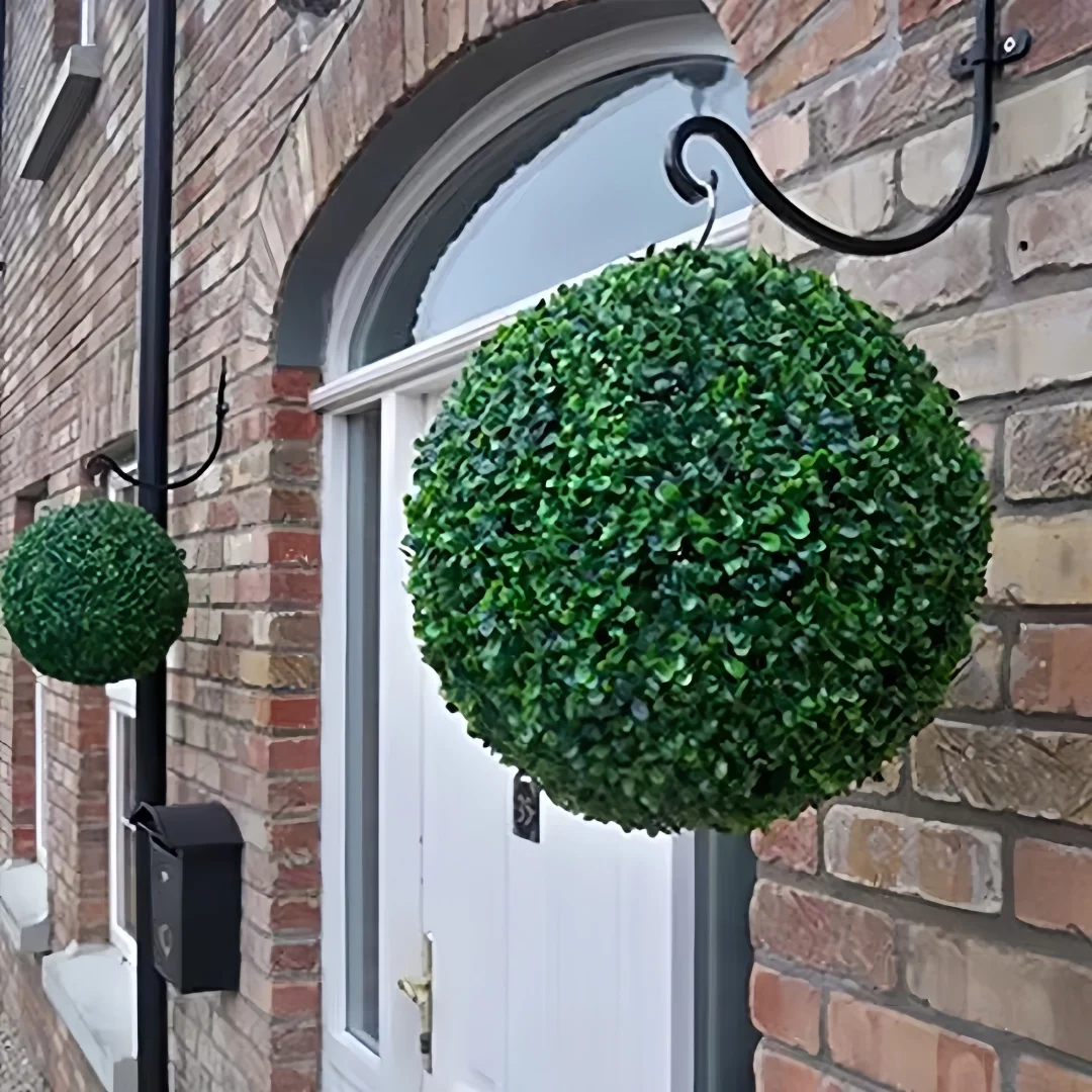 1pc Kunstrasen Topiary Kugeln Hängen Ball Für Hochzeit Party Diy Hotel Haus Hof Garten Dekoration – Detail 5