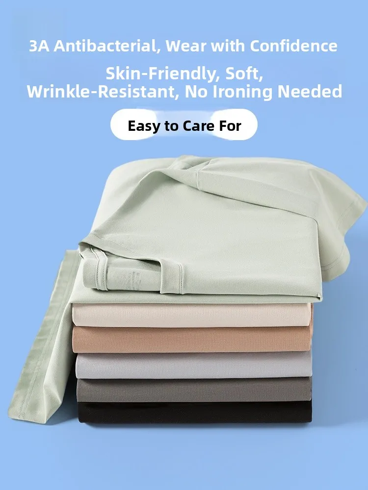 Qui Dry Ice Silk Sports Set Men's Summer Fitn Wear Breathable Sun Protection ort Sve T-irt And orts
