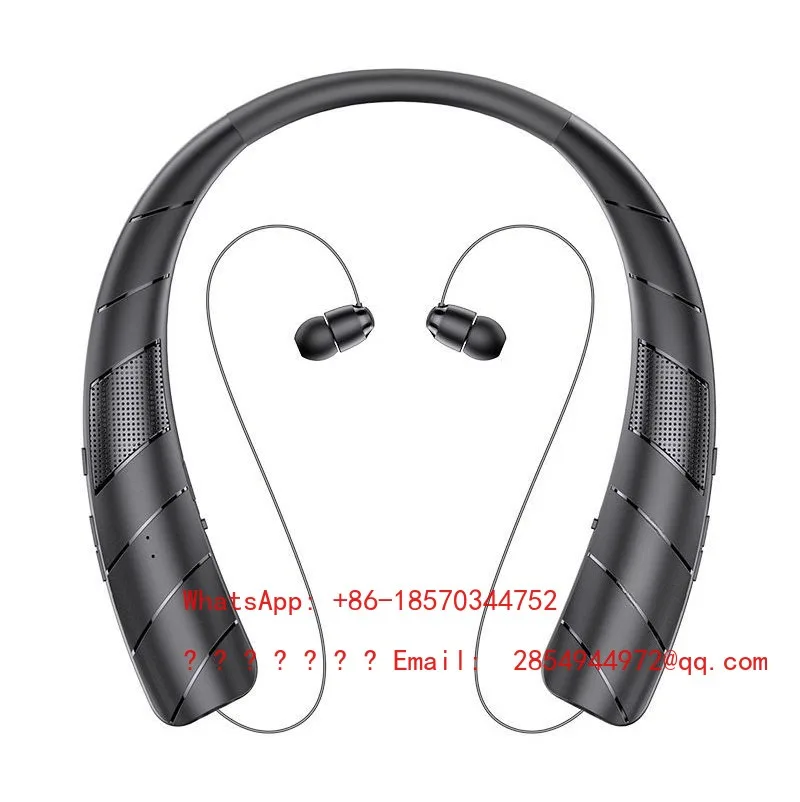 Bluetooth Speaker Dual-purpose Neck-hanging Type, Comfortable and Portable for Outdoor Sports