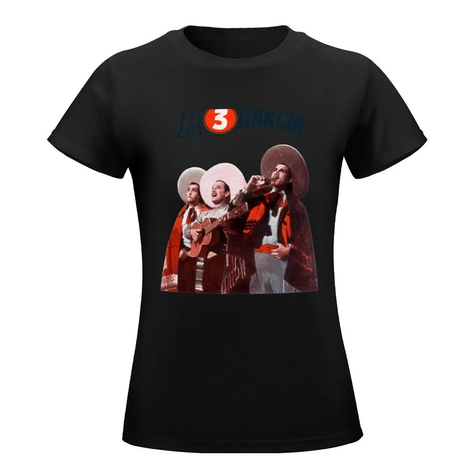 Los Tres Garcia T-Shirt anime clothes graphics spring clothes Women 2024