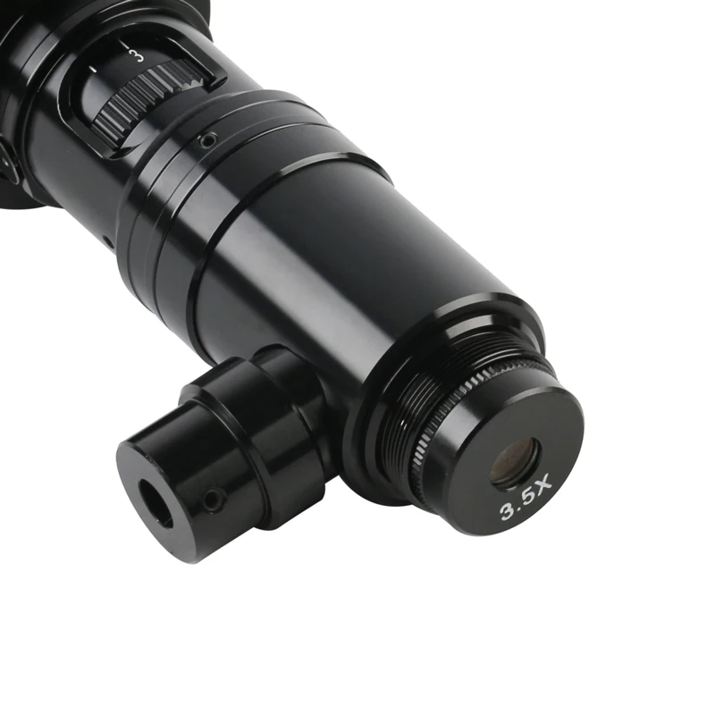 400배율 검사용 줌 단안경 동축광 C-마운트 렌즈 60MP 55MP 48MP 4K 2K HDMI USB 현미경 카메라 디스플레이 수리용