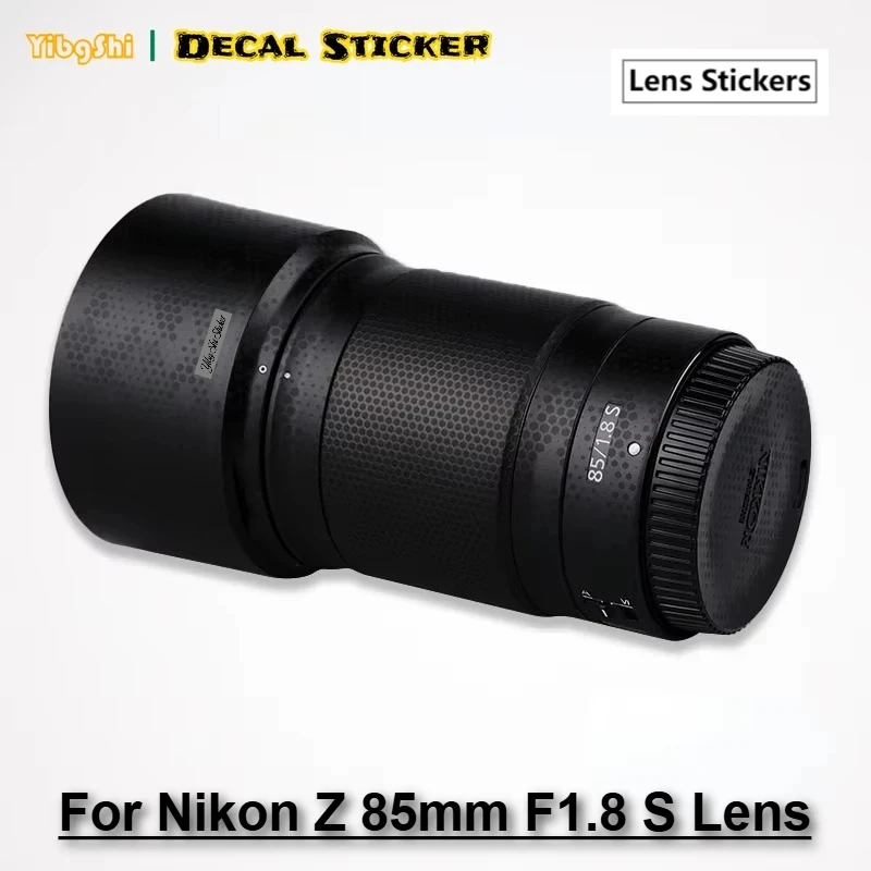 Z85/1,8 S pegatina lente de cámara abrigo película de envoltura vinilo calcomanía piel para Nikon Z 85mm 1,8 S 85 F1.8 85/1,8 85MM/1,8 F/1,8 1.8S F1.8S