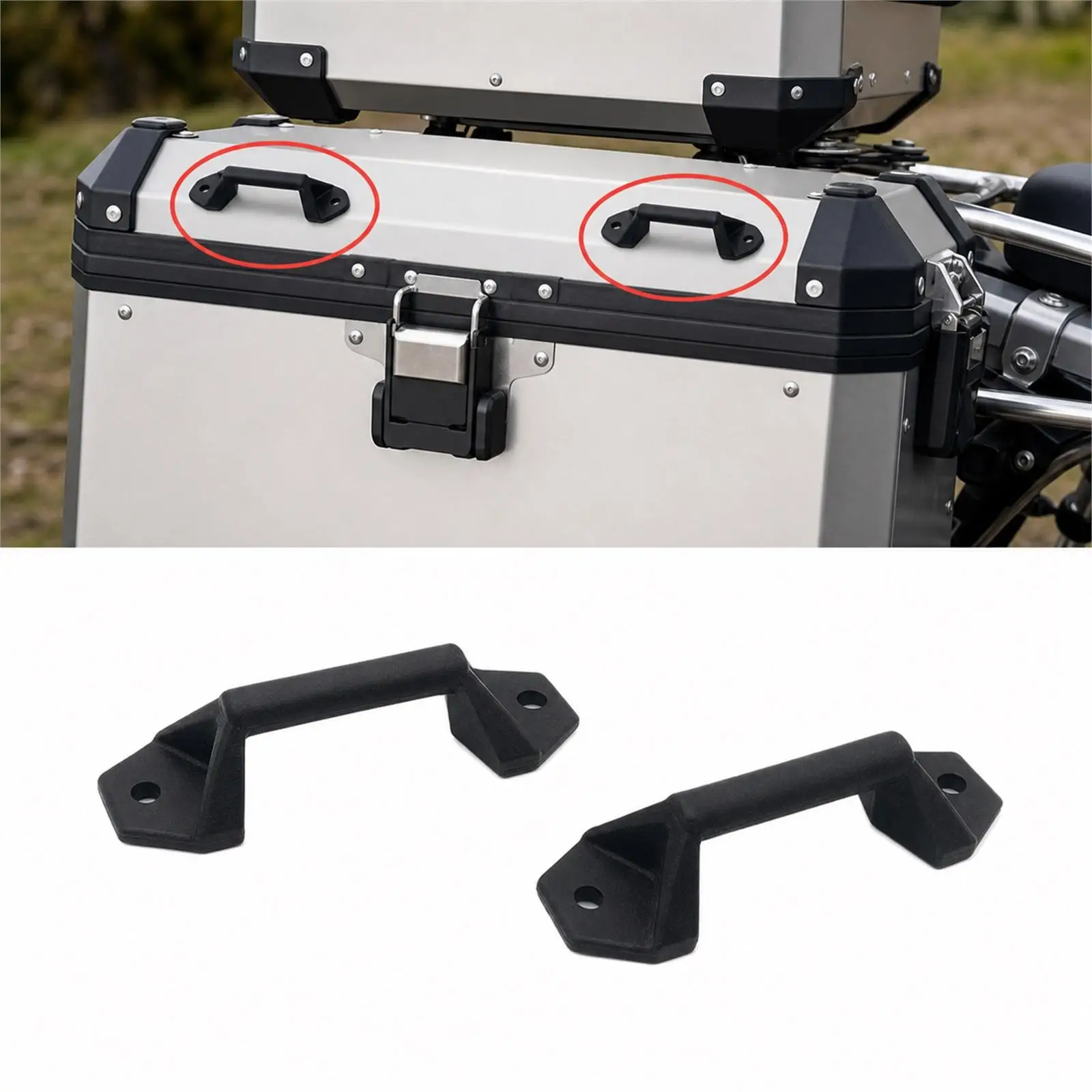 Rustproof Strap Hook Alloy Bag Hanger Motorbike Trunk Buckle Accessory for Secure Suitcase and Helmet Storage